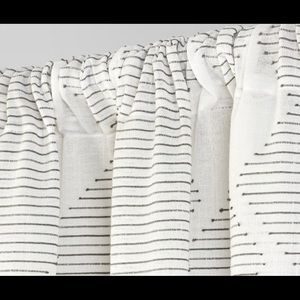 Threshold target curtains sheer light filtering